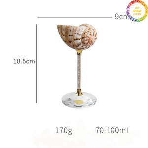 Vietnam Original Seashell <b>Glass</b> Made From Real Shell Material For Stylish Home Decor And Functional Serving Use - Product Image 3