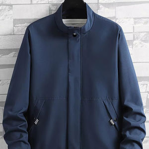 Chaqueta holgada con diseño de logotipo personalizado OEM, ropa informal de marca de moda, chaqueta cortavientos - Product Image 1