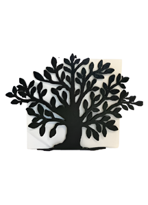 Wholesale Decorative <b>Black</b> Metal Tree Napkin Holder for Home Restaurant Hotel in Low Price - Product Image 6
