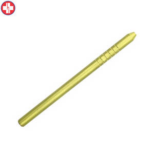 มือจับกระจกกลมพร้อมด้ามจับทันตกรรมกันลื่นตามหลักสรีรศาสตร์เคลือบสี - Product Image 6