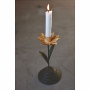 Porte-bougie moderne en fer forgé d'inspiration naturelle, fait à la main, décoratif, branche d'arbre, figurine d'oiseau, centre de table, salon - Product Image 2