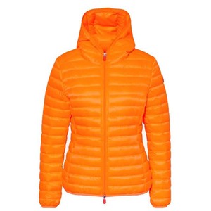 Chaqueta Cortavientos con Capucha y Cremallera para Mujer, Logotipo Personalizado, Tejida, Transpirable, Acolchada, de Forro Polar, Precio de Fábrica al por Mayor - Product Image 1