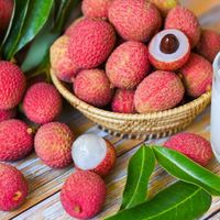 Vietnamese biologische premium rijpe dadels, hoge kwaliteit, vers, sappig, zoet, rode schil, Luc Ngan, 10mm, 10kg doos, voedselkwaliteit, export, 12 stuks