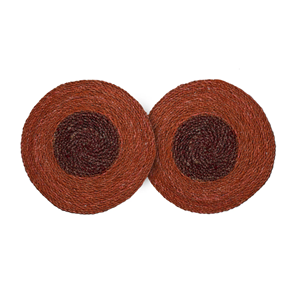 Retro Style Natural Seagrass Placemat Seagrass <b>Coaster</b> For Party <b>Table</b> Decor Essential For Home Decor Wholesale From Vietnam - Product Image 5