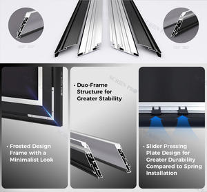 จอโปรเจคเตอร์แบบติดตั้งคงที่ ขอบบาง ขนาด 92 100 120 135 150 160 นิ้ว ป้องกันแสงรบกวน ALR สำหรับฉายภาพยนตร์ในบ้าน - Product Image 4