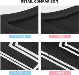 เสื้อยืดผ้าฝ้าย240GSM โอเวอร์ไซส์สำหรับทุกเพศเสื้อผ้าแนวสตรีทเสื้อสไตล์สตรีทแวร์เสื้อถักลายสีทึบพิมพ์โลโก้ตามสั่ง - Product Image 3