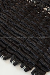 ผมแท้เวียดนามแบบเวอร์จิ้น เรมี่  แบบลอนลึก  หลายผู้บริจาค  แบบเส้นเดียว - Product Image 3