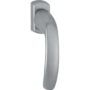 Manilla para Ventana con Cerradura HOPPE 0810SVS/U10 de Aluminio de 35 mm F9 Color Acero, Serie New York, de la Colección de Manillas para Puertas y Ventanas - Product Image 3