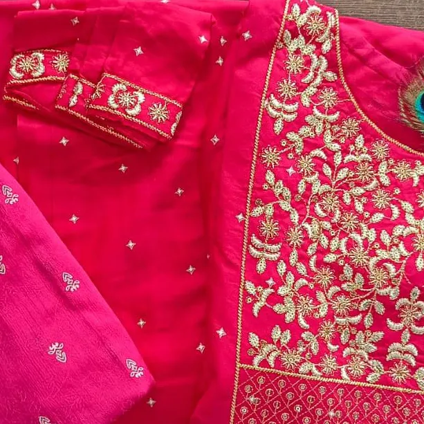 Punjabi suit Ready to Wear Wholesale Dress Suit Indian elegant Ethnic Ladies