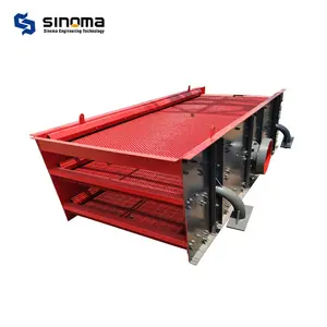 Capacity 50-1000 tph gravel sand separation station vibrating screen vibrator screen sorter