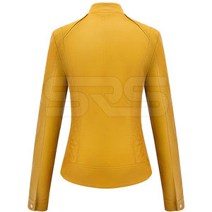 Chaqueta de cuero negro de alta calidad para mujer/chaqueta de cuero para mujer 2025 chaquetas de cuero genuino para invierno - Product Image 2