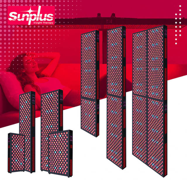 Newest 1000 Watt Red Nir Light Panel Red Light Therapy Panel 1 Feet Best Light Therapy Factory Supply