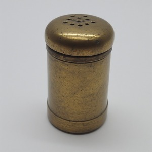 Moulin à sel et poivre en bois vintage avec poignée en argent antique poli Artisan fait à la main offrant un accent décoratif - Product Image 2