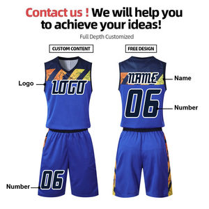 Ensemble de maillots de basket-ball de haute qualité, shorts respirants à séchage rapide, fournisseur en gros - Product Image 2