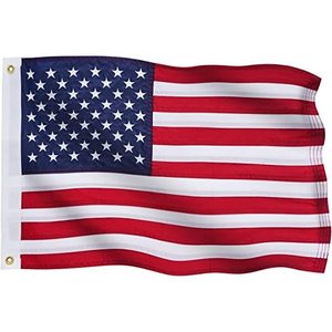 Drapeau américain USA TOP FLAGSINC 16x24, drapeau de bateau, drapeau extérieur robuste, fabriqué aux États-Unis, brodé, 1,3x2 pieds, bannière en nylon cousue - Product Image 3