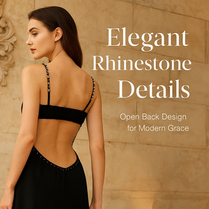OEM Robes <span class=keywords><strong>de</strong></span> soirée longues <span class=keywords><strong>de</strong></span> luxe noires à bretelles en strass <span class=keywords><strong>Robe</strong></span> <span class=keywords><strong>de</strong></span> soirée élégante sexy à dos ouvert en V profond pour le <span class=keywords><strong>gala</strong></span> sur tapis <span class=keywords><strong>rouge</strong></span> - Product Image 4
