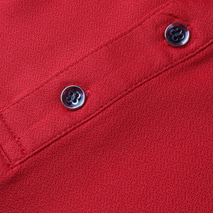 Wholesale Breathable Casual Solid <b>Yellow</b> Black for Collar T-<b>Shirts</b> for <b>Men</b> Polyester/Cotton Plus Size Custom Logo Embroidery - Product Image 3