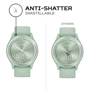 ANTISHOCK ฟิล์มกันรอยหน้าจอ Garmin <span class=keywords><strong>Vivomove</strong></span> <span class=keywords><strong>Sport</strong></span> ฝาครอบป้องกันระดับพรีเมียมสำหรับอุปกรณ์ของคุณ - Product Image 5