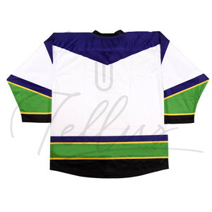 Maillot de hockey sur glace personnalisé pour hommes, dernier style pour adultes, best-seller, 100% polyester, séchage rapide, respirant, logo personnalisé - Product Image 2
