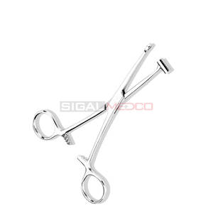 Pinces ORL de qualité supérieure en acier inoxydable allemand plaqué argent, antidérapantes, réutilisables, pour le corps, le tragus, l'oreille et le nombril - Product Image 5