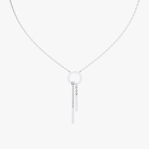 Collier avec pendentif en diamant de laboratoire de haute qualité pour un anniversaire ou un mariage et des bijoux de célébration au prix d'usine - Product Image 3