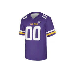 Maillot de football américain de qualité supérieure pour hommes, respirant, 100% polyester, fabriqué aux États-Unis - Product Image 1