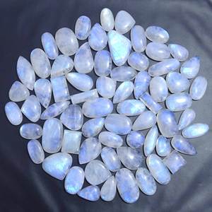 AAA+ Top Quality Natural <b>Moonstone</b> Loose Gemstone Mix Shape Size Cabochon <b>Moonstone</b> Loose Gemstone for Jewelry Making - Product Image 4