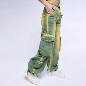 Plus Size Women's Jeans Low Rise Jeans Y2k Big Pocket Jeans for Women Women Denim Jeans Pants - Product Image 6