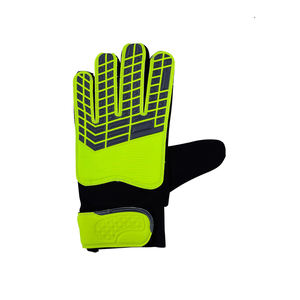 Los mejores guantes de portero de entrenamiento de cuero de dedo completo transpirables de longitud regular, agarre de muñeca antideslizante, servicio OEM disponible para - Product Image 4