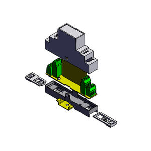 Boîtiers modulaires MD12T-22.5 de haute qualité pour rails Din Boîtier de commande de composants électriques Excellent approvisionnement en vrac au prix de gros - Product Image 3