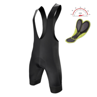 Pantalones Cortos de Ciclismo de Spandex para Hombre, de Alta Calidad, Transpirables, que Absorben la Humedad, para Invierno, al Aire Libre, con Tirantes Largos
