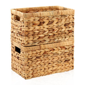 DreamCraft Hyacinth Water Decorative <b>Woven</b> <b>Basket</b> From Vietnam - Product Image 6