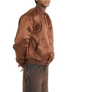 Veste en satin vente en gros veste en satin de soie vierge Matériau de haute qualité Vestes en satin pour hommes personnalisées - Product Image 5