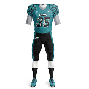 Diseño personalizado 2025 Uniformes de Ligas de Fútbol Americano Aparejos Juveniles Sarga Uniformes de Fútbol Americano Adultos Jerseys de Estilo Profesional - Product Image 3