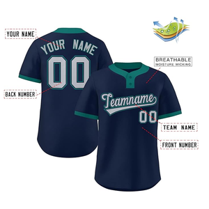 Uniformes de béisbol de poliéster de alta calidad para hombre, nuevo diseño, ropa deportiva, patrón liso multicolor, transpirable, precio al por mayor - Product Image 2