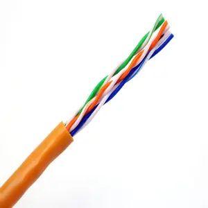 China supplier UTP FTP CAT5 cable Double 8 CORES 4 PRS Jacket Lan cable outdoor/indoor cable cat5e