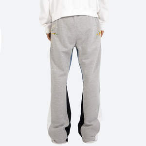 Nouveau style de pantalon de survêtement d'hiver imperméable pour hommes avec taille élastique 100% coton Logo personnalisé à séchage rapide - Product Image 6