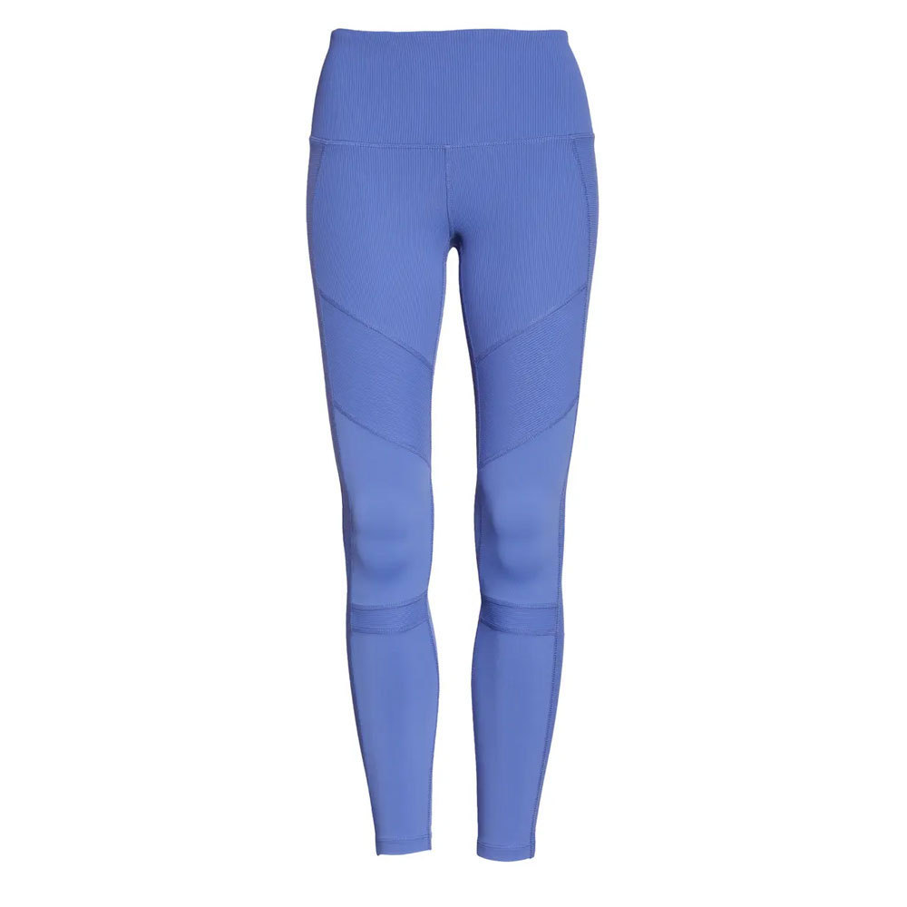 Low MOQ Solid Mid Waist High Quality Breathable Eco-Friendly Quick Dry Elastic Waist Women Legging for Fitness Wear
