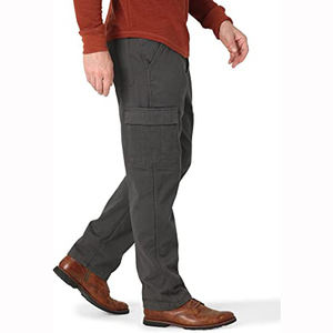 Pantalon cargo décontracté pour homme en coton 100% imperméable et écologique avec des poches supplémentaires pour le travail et les voyages - Product Image 5