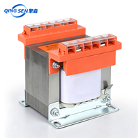 Transformateur de contrôle à onduleur sans noyau QINGSEN haute efficacité 0.98, 220V/110V, basse tension 0.1kW 50/60Hz, certifié CE/ISO9001