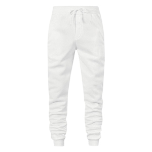 Wholesale Pure White Tracksuit For Men Custom <b>Hoodie</b> And Jogger Two Piece Casual Sportswear Gym Wear Supplier - Product Image 5