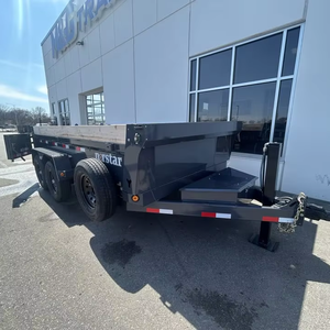 Cheap Affordable <b>Farm</b> Dump Cargo <b>Trailer</b> for Sale Ready to Ship Heavy Duty Equipment Supplier - Product Image 1