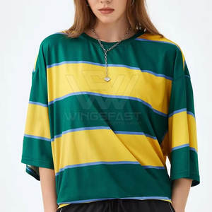 เสื้อยืดคอกลมทรงหลวมสำหรับผู้ชายเสื้อยืดผ้าฝ้าย100% สีทึบพิมพ์ลายใส่ได้ทั้งชายและหญิง - Product Image 6