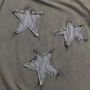 Camiseta Oversize para Hombre de Algodón y Poliéster con Logotipo Bordado, Estilo Desgastado, 260 g/m², con Talla y Diseño Personalizados, Ropa Urbana - Product Image 4