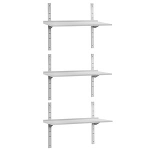 Commercial <b>Stainless</b> <b>Steel</b> Wall <b>Shelf</b> ECO - 1400x300mm - with 3 Tiers - Product Image 1