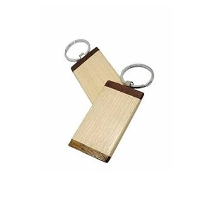 Porte-clés en bois personnalisé avec glands et citations de formes uniques, idéal pour les événements cadeaux et l'utilisation quotidienne - Product Image 1