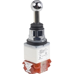 Joystick Controller Schneider Electric 9001K31H8 Harmony 9001K in Metallo 30mm a 2 Direzioni con Ritorno a Molla per Schede Driver Motore - Product Image 1