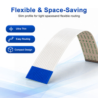Câble flexible de remplacement pour manette PS5, connecteur FFC FPC, pièce de réparation, matériaux personnalisés pour bouton de déclenchement, pavé tactile, alimentation