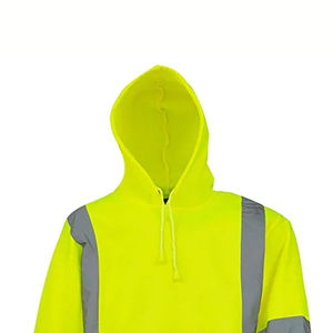 Élégant 100% Polyester Salut Vis À Capuche À Séchage Rapide Léger Vêtements De Travail Personnalisable Réfléchissant Vêtements De Sécurité Top Tendance Nouveau - Product Image 4