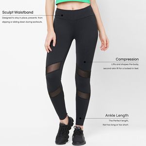 เลกกิ้งระบายอากาศได้ดีสำหรับผู้หญิงสไตล์ใหม่ - Product Image 3